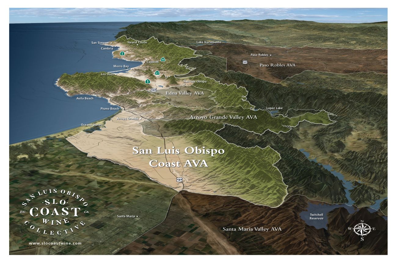 San Luis Obispo Coast recognised as newest AVA