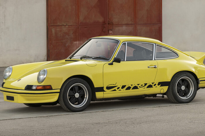 this-ultra-rare,-ultra-yellow-’73-porsche-911-carrera-could-fetch-$1-million-at-auction