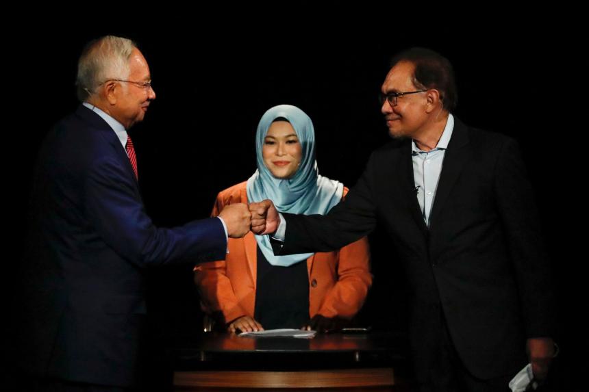 anwar-and-najib-spar-over-political-stability-and-integrity-in-public-debate