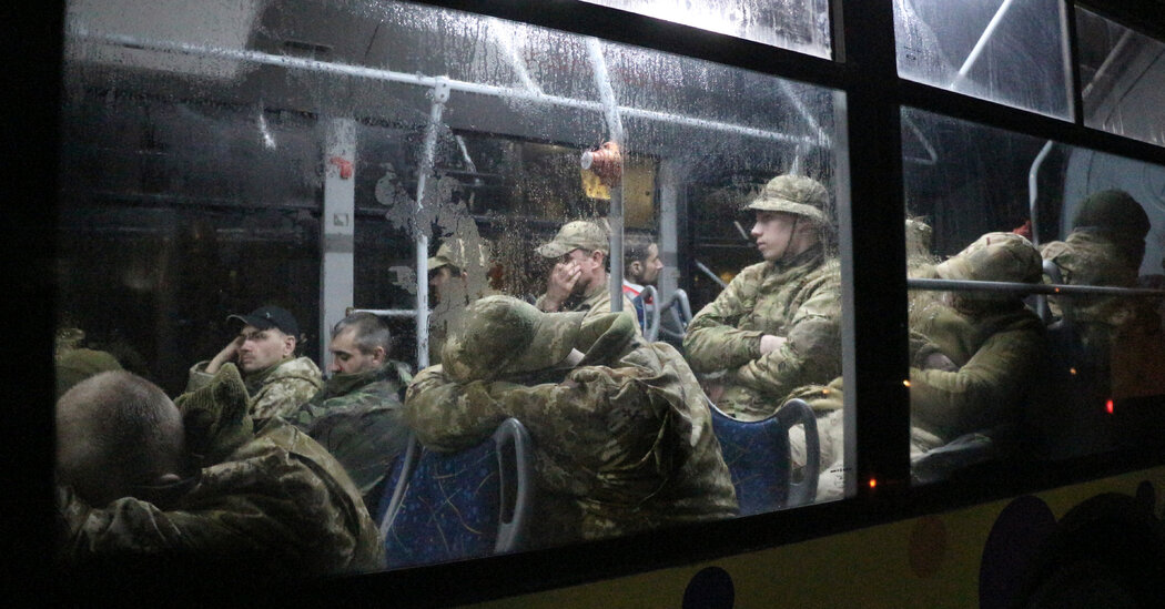 ukraine-announces-prisoner-exchange,-including-mariupol-fighters