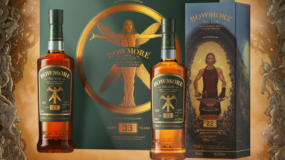 these-limited-edition-bowmore-single-malts-feature-illustrations-by-a-prominent-comic-book-artist