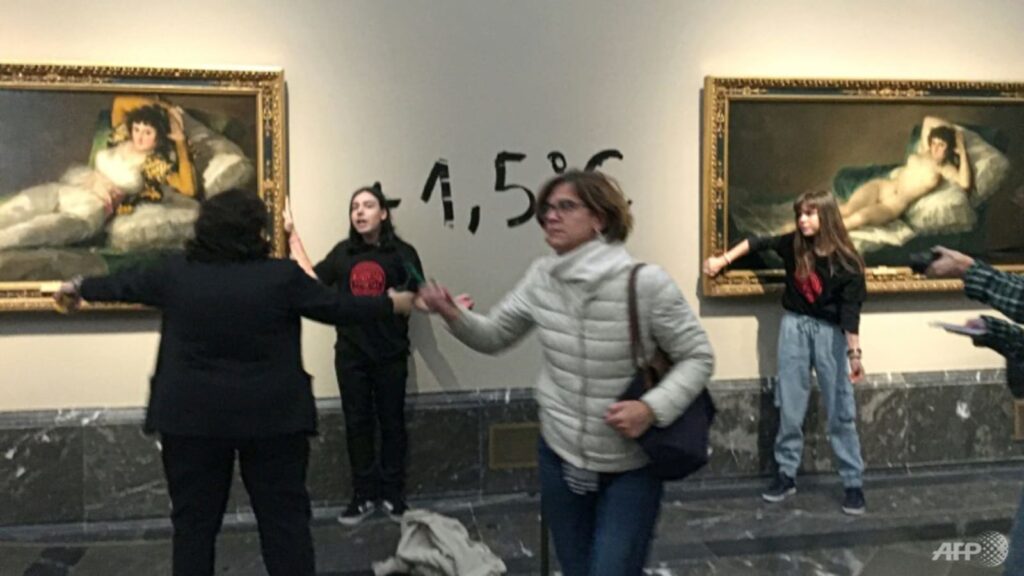 activists-glue-hands-to-goya-frames-at-prado:-spanish-police