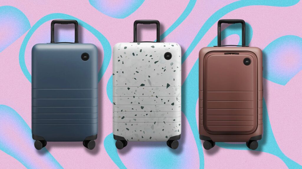 a-whole-fleet-of-budget-suitcases-is-marked-down-at-monos'-luggage-sale