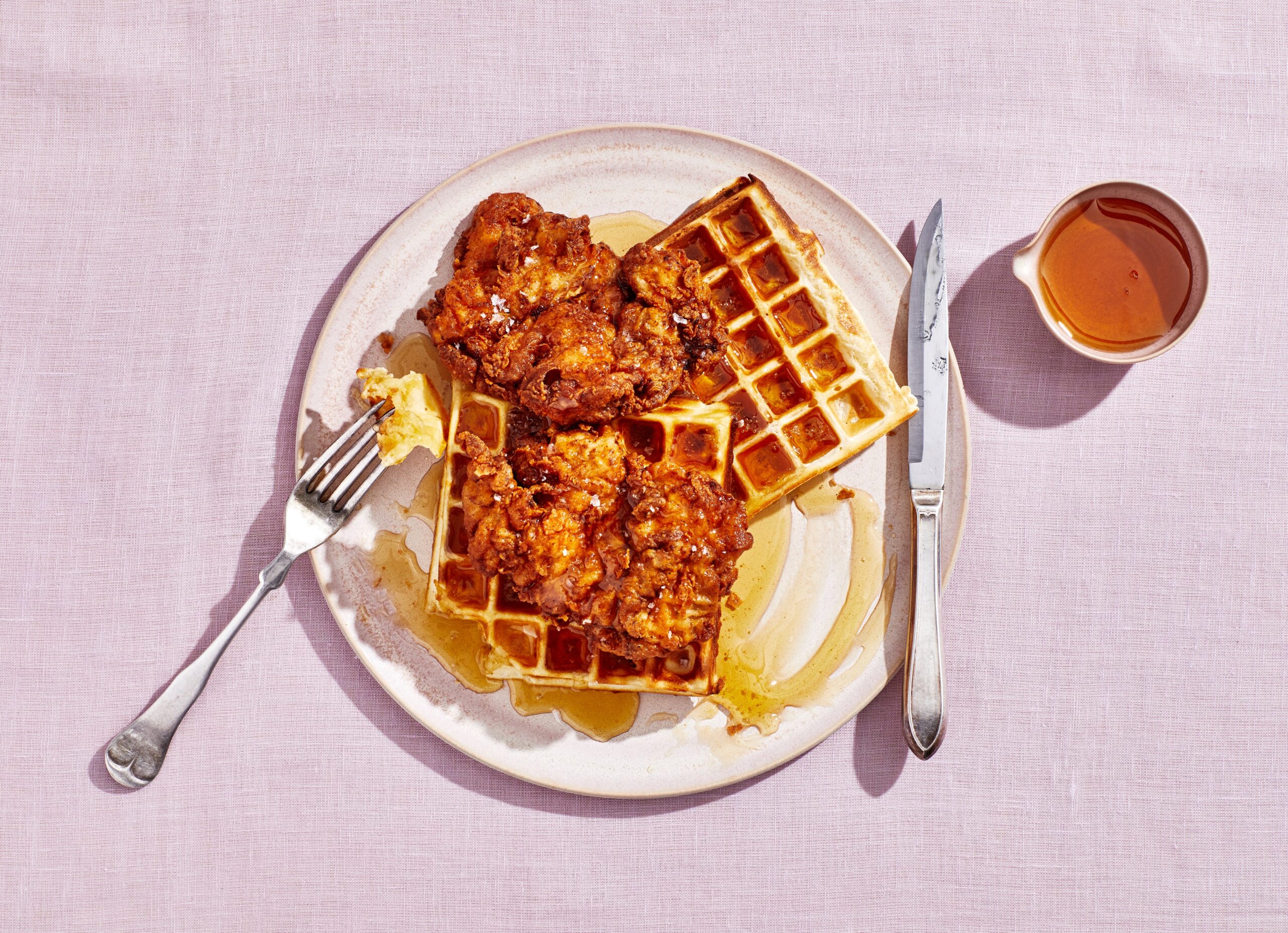 crispy,-crunchy-chicken-and-waffles