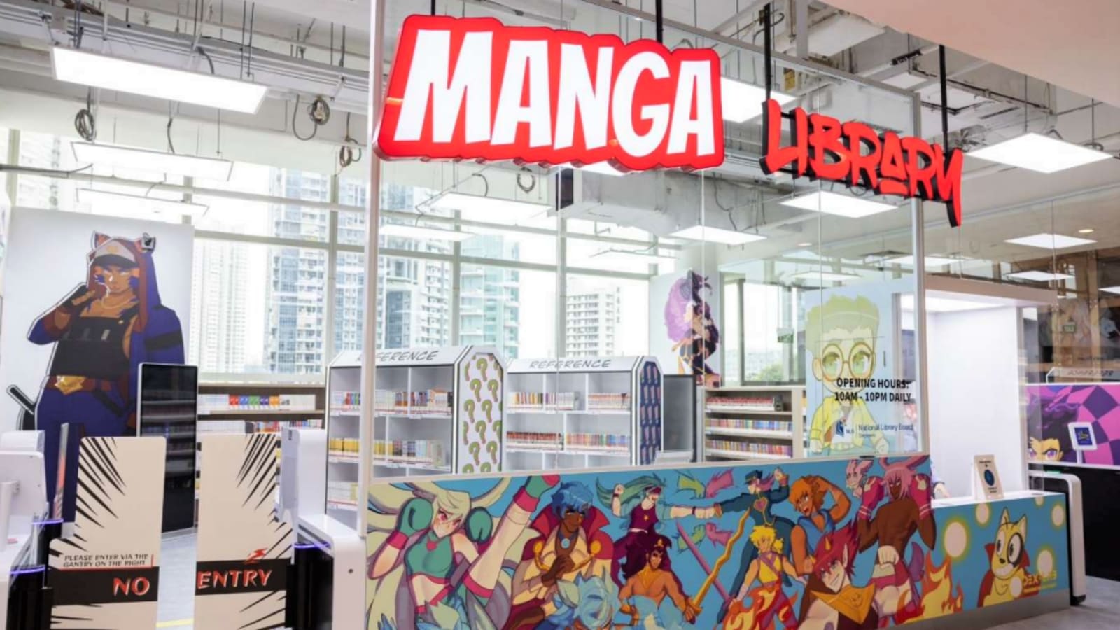 more-than-5,000-titles-available-for-borrowing-at-nlb’s-first-pop-up-manga-library-at-city-square-mall