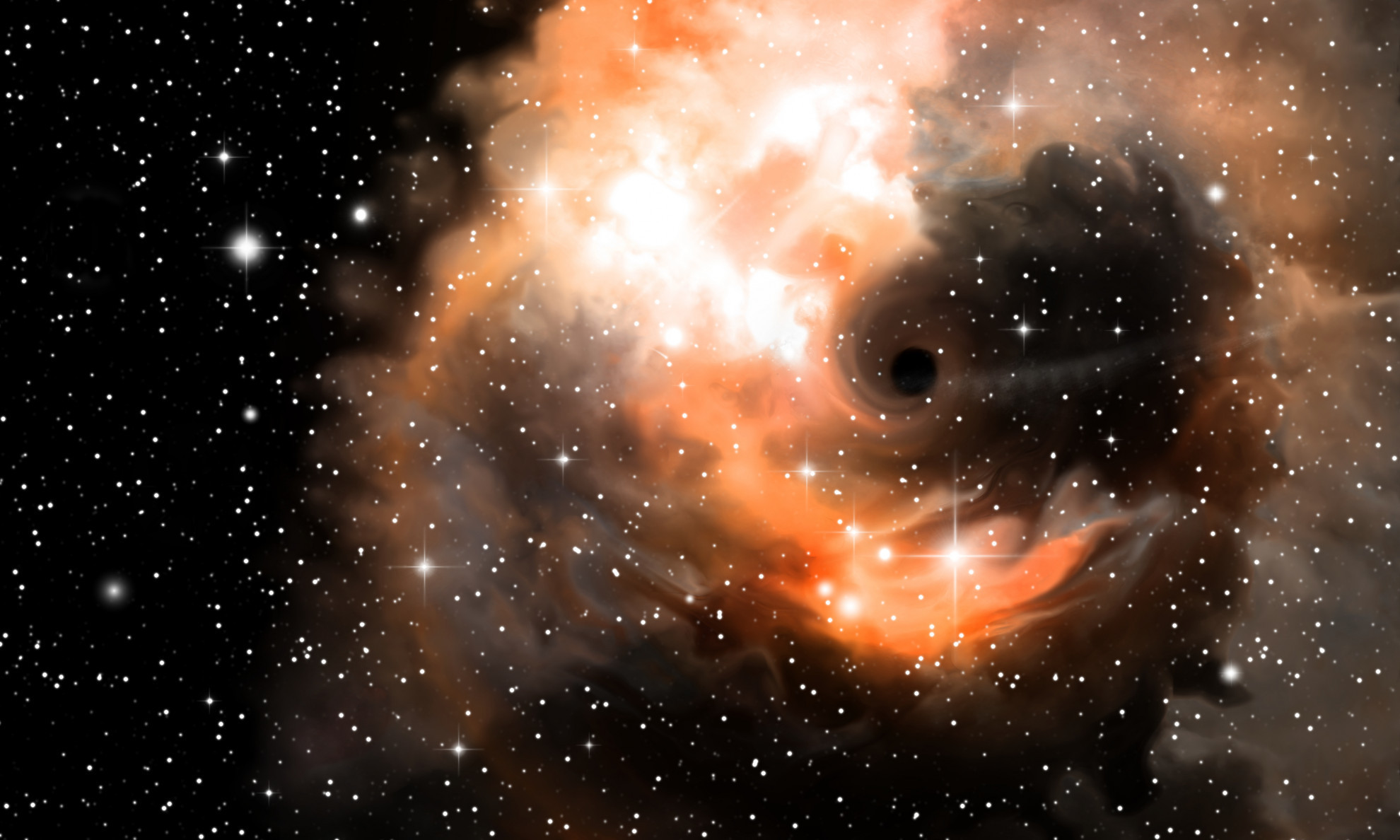scoperto-uno-dei-primi-buchi-neri,-e-in-una-super-galassia