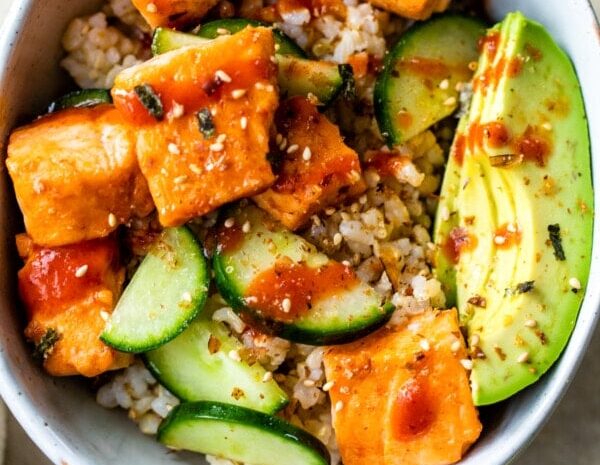 honey-sriracha-roasted-salmon-rice-bowls-(gf,-df)