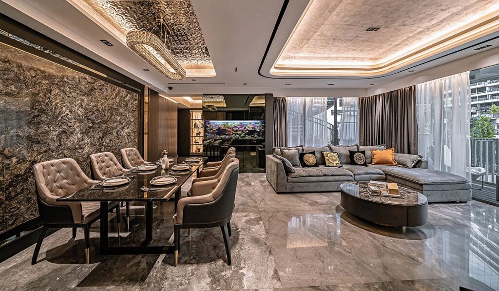 house-tour:-this-interlace-penthouse-apartment-is-filled-with-dark-and-luxurious-spaces