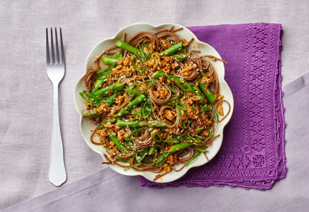 pork-and-asparagus-soba