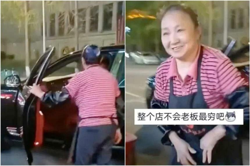 dishwasher-in-china-goes-viral-for-arriving-at-work-in-bentley